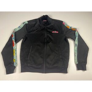 Monopoly Tango Hotel Collection Black Track Jacket Zip Up Mens Small